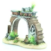 Nevenka Aquarium Decoration Creative Archway for Betta Fish Sleep Rest