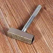 Acogedor Diamond Grinding Wheel Dresser，Diamond Stone Dresser Tool with Flat Diamond Coated Surface for Truing Grinding & Deburring Wheels
