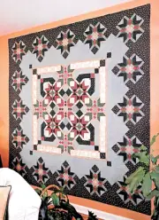 SEDONA THROUGH THE TREES --- BLOCK VINTAGE QUILT PATTERN