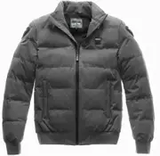 Blauer College, textile jacket , color: Dark Grey , size: S