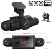 Car DVR Dash Cam 4 Channels Front Left Right Night Vision Rear Driving Camera (for: Honda Civic)