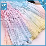 20x Gradient Fringe Tassel Sewing Decor Hanging Craft DIY Trim Pendant Bookmark