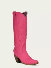 Corral Fushia Tall Top Snip Toe - Boot Ladies - Z5157
