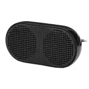 Portable USB Wired Speaker, Dual 4Ω 1.5W Mini Speaker with Power Supply &