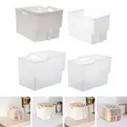 Kitchen Organizer Bin Grain Storage Basket Seasoning Box Fridge Pantry Shelf