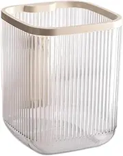 LeoLeoii Garbage Can for Desk, Garbage Box Lint Bin Table Dustbin Waste Basket Small Rubbish Bin Garbage Bin for Dresser Vanity Tea Table Car Interior Nightstand Writing Desk
