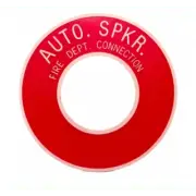 4" Fdc Wall plate Plastic Auto Spr