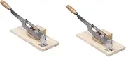 Healeved 2 Pcs Portable Pill Cutter Medicine Slicer Meat Slicer Machine for Home Chopper Home Use Medicinal Corer Grinds Pills Medicine Splitter Kitchen Cutter Convenient Splitter