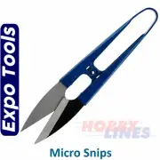MICRO SNIPS scissors snips shearing action thread rigging craft Expo Tools 76530