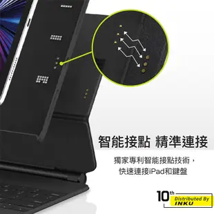 SwitchEasy 魚骨牌 CoverBuddy iPad Air10.9/Pro11/12.9 磁吸保護殼 巧控鍵盤