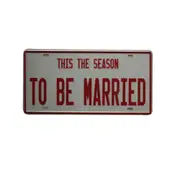2xtin Sign This The Season To Be Married Decor Bar Pub Home Vintage Retro Poster