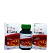 5 Bottles @ 60 CAPSULES HERB EZA KOLESTO Monascus Purpureus Cholesterol Lowering