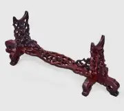 Rosewood Samurai Sword Knife Dagger Gun Display Rack Holder Stand Base