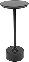 Cordless Table Lamp Rechargeable, Portable USB Metal Desk Lamp, 3 Levels Brightness LED Metal USB Table Light for Restaurant Bedroom Outdoor Bar Coffee Shop (Black)
