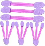 HAKIDZEL Makeup Sponge 50pcs double-headed smudge stick manicure nail ; cosmetic sponge brush gradient nail sponge nail tools Eyeshadow sponge make up plastic rod makeup brush