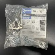 Blum 10 pcs Compact Face Frame Hinge 1/2"Overlay Door Thickness 5/8-3/4" /407