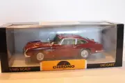 CHRONO 1963 ASTON MARTIN DB5 SCALE 1/18 DIECAST PEONY RED NEW!