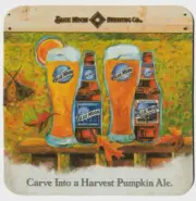 Blue Moon Harvest Pumpkin Ale Beer Coaster