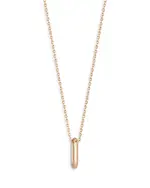 Walters Faith 18K Rose Gold Saxon Mini Link Pendant Necklace, 16