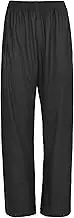 Fort - Airflex Trousers - Trousers - Waterproof Workwear - Windproof - Breathable Fabric - Welded Seams - Waterproof Trousers - Mens Work Trousers, Black, XL