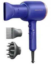 Wavytalk Ionic Hair Dryer Blow Dryer with Diffuser & Comb for Curly Hair 1875W