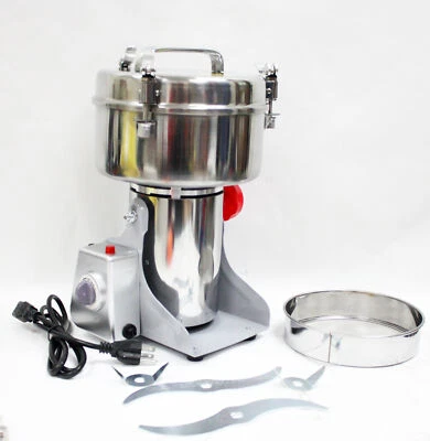 Electric Grain Mills Grinder Powder Pulverize Herb Spice Pepper Coffee Coffee