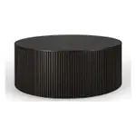 Ethnicraft Mahogany Roller Max Round Coffee Table