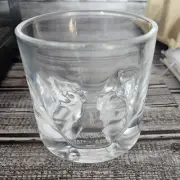 New LIITON Grand Canyon Whiskey Crystal Glasses- Set of 4- 10oz Crystal Glasses