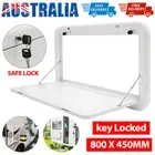 Folding Caravan Table Picnic Camping Motorhome RV Locked Aluminum Desk 800x450mm