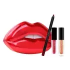 New in Lip Case,Huda Beauty,Contour&Strobe Liquid Lip Set: Heartbreaker&Shameles