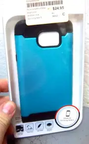 Samsung Note 5 cell phone case, new in box, Nimbus 9, lightweight, Teal green