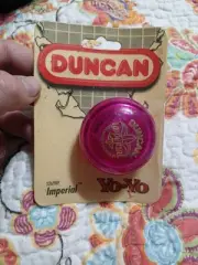 NEW SEALED VINTAGE 1994 DUNCAN Purple CLEAR ( IMPERIAL ) YO-YO 3269NP NEW