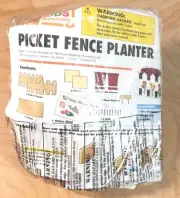 HOME DEPOT KIDS WORKSHOP PICKET FENCE PLANTER KIT 2024 NEW