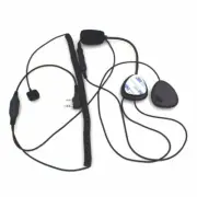 2 Pin Finger PTT Motorcycle Helmet Headset Microphone For Kenwood BAOFENG UV5R