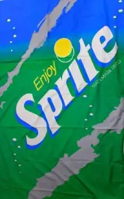 Coca Cola, Sprite Enjoy Sprite, Sprite Can Colors 8ft. x 4ft.