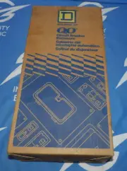 NIB Square D QO2100BNS 100A 120/240V 2 Pole Circuit Breaker Enclosure + 1 Ye...