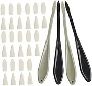 HOMSFOU 1 Set Art Blending Stumps Sponges Durable Sketch Wipe Tools for Drawing Shading Lightweight Sponge for Artists Students Pointed Tips Included