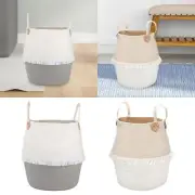 Laundry Basket Blanket Basket Baby Toy Hamper Washing Bin Foldable Laundry