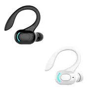 Bluetooth 5.2 Wireless Earpiece Trucker Handsfree Single Earbud Headset