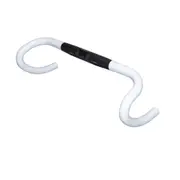 Carbon Fiber Highway Bicycle Curved Handle Color Lable Outside Line Handle white_440MM