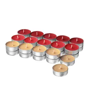 IKEA芳香小蠟燭  ～ 現貨👍（冷杉/綠色、玫瑰與葡萄柚/粉紅色、薑餅/紅色）