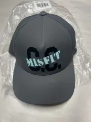 NWT G/Fore C.C. MISFIT Snapback Hat Color Gray One Size FlexFit Tech 110
