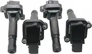 0001502980 4PCS A0001501580 Ignition Coils Compatible With W203 C230 Kompressor 2003-2005 1.8L A0001502980 0986221040