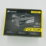 NEW Corsair CX750M 750W 80 Plus Modular Power Supply - Black (CP-9020061-NA)