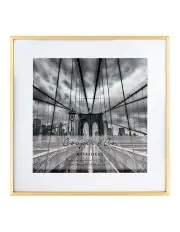 [Cooper & Co] Platinum Metal Frame 40x40cm/30x30cm in Gold