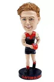 Melbourne Demons Clayton Oliver Official AFL 18cm Novelty Bobblehead Collect