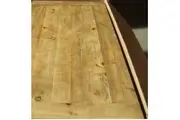 MF Provincial Recycled Oak Timber Natural Rustic Dining Table