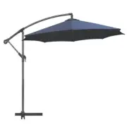Patio Umbrella 3M/10FT Garden Adjustable Sun Shade Waterproof with Cantilever