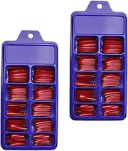 Gogogmee Fake Nails 200pcs Long Nail Tips Press on Nails False Nails Nail Tips Coffin Shape for Dazzling Occasions