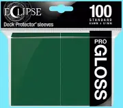 100 ULTRA ECLIPSE PRO GLOSS FOREST GREEN DECK PROTECTORS Standard Card Sleeves